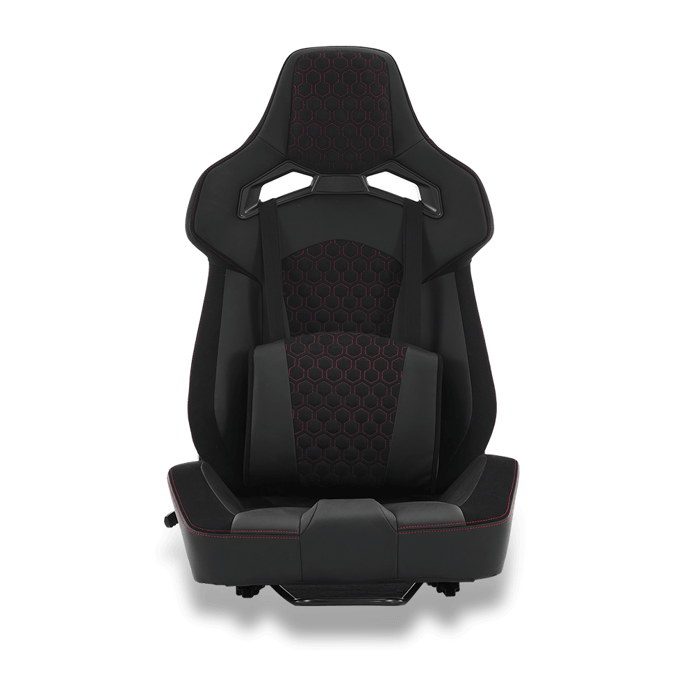 5119H Metalramme universal enkelt sportssæde modificeret med glideskinne racing modificeret bil e-sport simulation køresæde